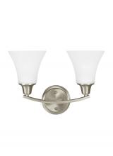 Generation Lighting Seagull 4413202EN3-962 - Two Light Wall / Bath