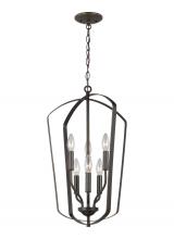 Generation Lighting Seagull 5134906-710 - Medium Six Light Hall / Foyer