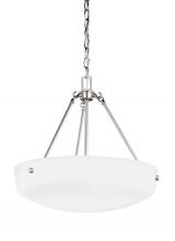 Generation Lighting Seagull 6615203-962 - Three Light Pendant