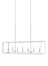 Generation Lighting Seagull 6634507-962 - Long Seven Light Island Pendant