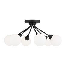 Generation Lighting Seagull 7000406-112 - Donovan Six Light Semi-Flush Mount