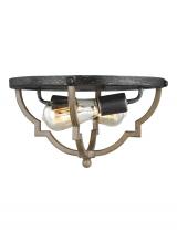 Generation Lighting Seagull 7524902-846 - Two Light Flush Mount