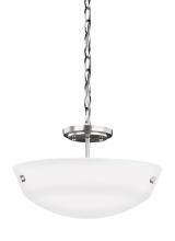 Generation Lighting Seagull 7715202-962 - Two Light Semi-Flush Convertible Pendant