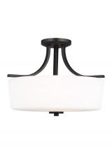 Generation Lighting Seagull 7728803-112 - Three Light Semi-Flush Mount