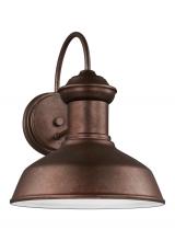 Generation Lighting Seagull 8547701-44 - Fredricksburg traditional 1-light outdoor exterior Dark Sky compliant small wall lantern sconce in w