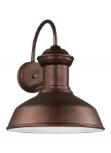 Generation Lighting Seagull 8647701-44 - Fredricksburg traditional 1-light outdoor exterior Dark Sky compliant large wall lantern sconce in w