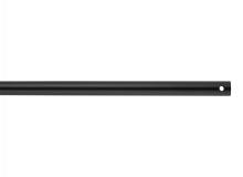 Generation Lighting Seagull DR18BK - 18" Downrod in Matte Black