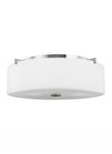 Generation Lighting Seagull FM312CH - Large Three Light Flush Mount