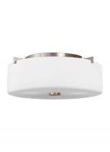 Generation Lighting Seagull FM313BS - Small Two Light Flush Mount