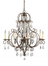 Generation Lighting Seagull F2303/8MBZ - Medium Chandelier