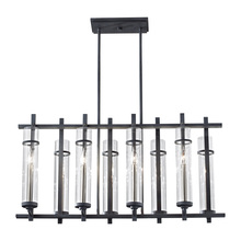 Generation Lighting Seagull F2630/8AF/BS - Linear Chandelier