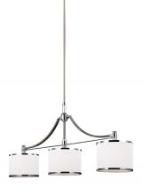 Generation Lighting Seagull F3086/3SN/CH - Linear Chandelier