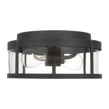 Generation Lighting Seagull GLO1132C-TXB - Luning Medium Flush Mount