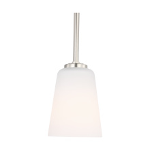 Generation Lighting Seagull GLP1031BS - Miles One Light Mini-Pendant