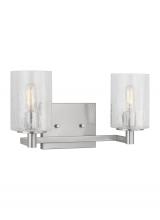 Generation Lighting Seagull GLV1032BS - Two Light Wall/Bath