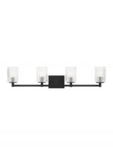 Generation Lighting Seagull GLV1044MBK - Four Light Wall/Bath