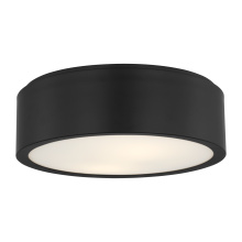 Generation Lighting Seagull GLF1032MBK - Albee Medium Flush Mount