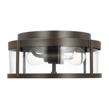 Generation Lighting Seagull GLO1132C-ANBZ - Luning Medium Flush Mount