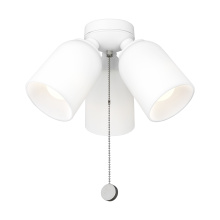 Generation Lighting Seagull MC267RZW - Emile Light Kit in Matte White with Etched White Glass