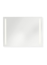 Generation Lighting Seagull MRIL1402 - Lustro Rectangle Mirror 48x36