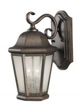 Generation Lighting Seagull OL5901CB - Martinsville traditional 2-light outdoor exterior medium wall lantern sconce in corinthian bronze fi