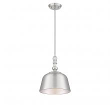  7-3751-1-SN - Berg 1-Light Pendant in Satin Nickel