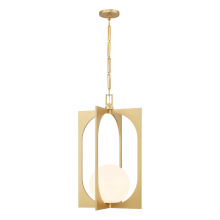 Savoy House 7-3999-1-328 - Harding 1-Light Pendant in Spun Gold