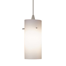 WAC Lighting PLD-F4-454WT/BN - Dax 1 Light Pendant with Canopy