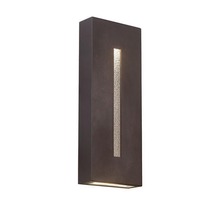 WAC Lighting WS-W5318-BZ - Tao Outdoor Wall Sconce Light