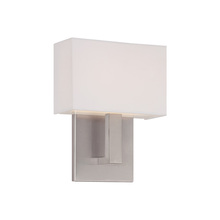 WAC Lighting WS-13107-BN - MANHATTAN Wall Sconce