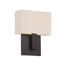 WAC Lighting WS-13107-BO - MANHATTAN Wall Sconce