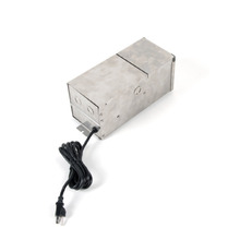 WAC Lighting 9075-TRN-SS - Outdoor Landscape Multi-Tap Magnetic Transformer 120V Input, 12V Output