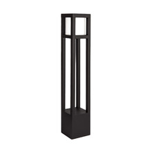 WAC Lighting 6621-27BK - Tower LED 12V Bollard