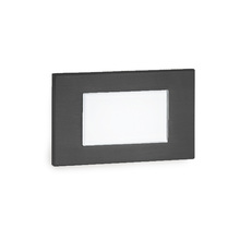 WAC Lighting 4071-AMBK - LED Low Voltage Diffused Step and Wall Light