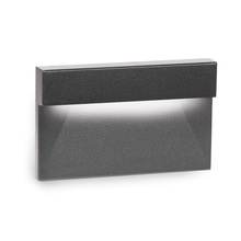 WAC Lighting WL-LED140-AM-BK - LED Horizontal Ledge Step and Wall Light