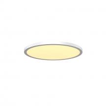 WAC Lighting FM-252124-CS-WT - Round 24" Flush Mount 5CCT