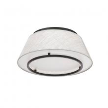 WAC Lighting FM-53116-BK - HAILEY Semi-Flush Mount Light