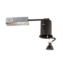 WAC Lighting HR-801-LED-BK - 2.5in Low Voltage Remodel Housing