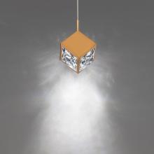 WAC Lighting PD-29308-AB - Ice Cube Mini Pendant Light