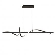 WAC Lighting PD-39443-27-BK - Corkscrew Linear Pendant