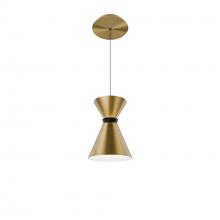 WAC Lighting PD-57108-27-AB/BK - Pin Up Pendant Light