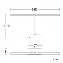 WAC Lighting PL-11025-AB - REED Picture Light