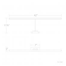 WAC Lighting PL-11042-AB - REED Picture Light
