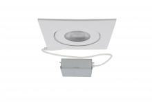 WAC Lighting R4ESAR-W9CS-WT - LOTOS ADJUSTABLE SQ 4IN 5CCT