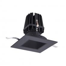 WAC Lighting R4FSDT-WD-BK - FQ 4" Square Downlight Trim with Dim-To-Warm