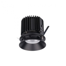 WAC Lighting R4RD1L-FTWA-BK - Volta 4.5" Round Shallow Regressed Invisible Trim with LED Light Engine