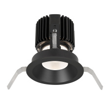 WAC Lighting R4RD1T-FTWA-BK - Volta 4.5" Round Shallow Regressed Trim with LED Light Engine