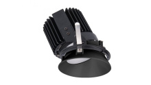 WAC Lighting R4RWL-ATWA-BK - Volta 4.5" Round Wall Wash Invisible Trim with LED Light Engine