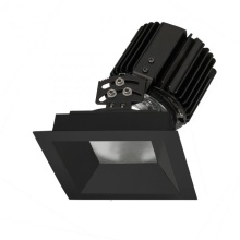 WAC Lighting R4SAT-FTWA-BK - Volta 4.5" Square Adjustable Trim with LED Light Engine