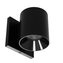 WAC Lighting W4R-NCS-BKBK - Zoron Round Wall Mount